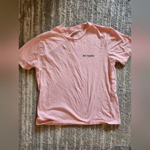 NWOT Men's Pink Columbia Tshirt Sz XL